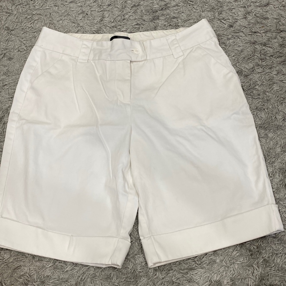 Womens The Limited White Bermuda Short (8)